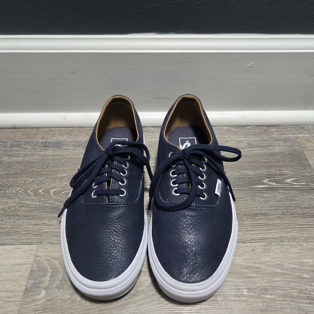 Vans Authentic Decon Premium Leather Parisian Blu… - image 1